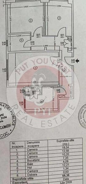 Tei | Apartament 3 Camere | Decomandat | 66mp | B11510